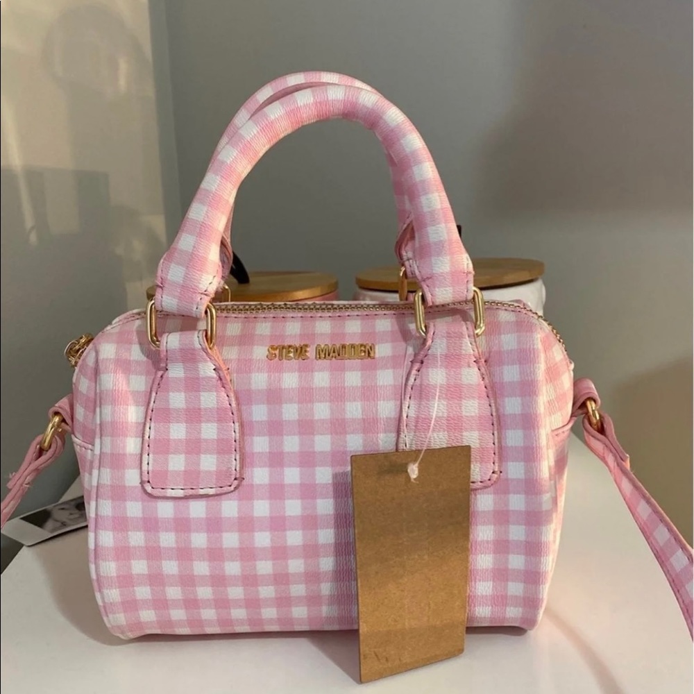 Steve Madden Casey pink purse